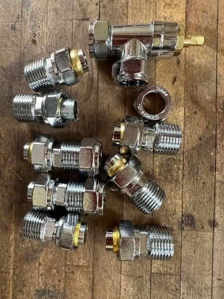 Photo of free Misc radiator connectors (Camberley GU15) #1