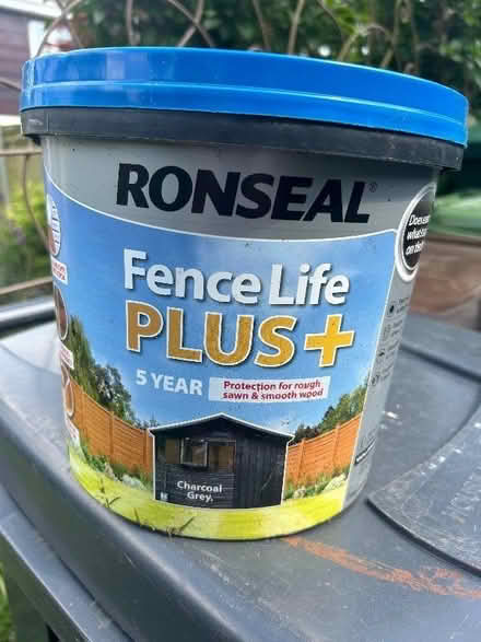 Photo of free Fence paint (Lightwater GU18) #1