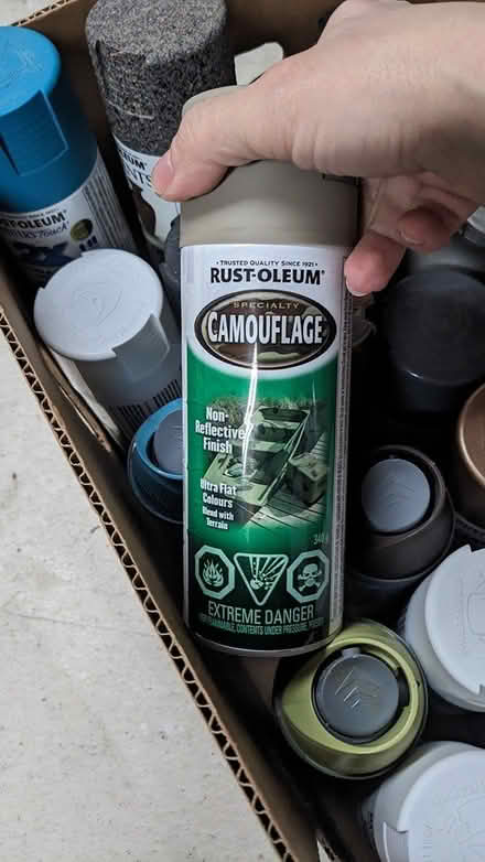 Photo of free Spray paints (Jane/Majormac) #1