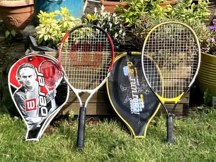 Photo of free Two Junior Tennis Racquets (CT2) #1