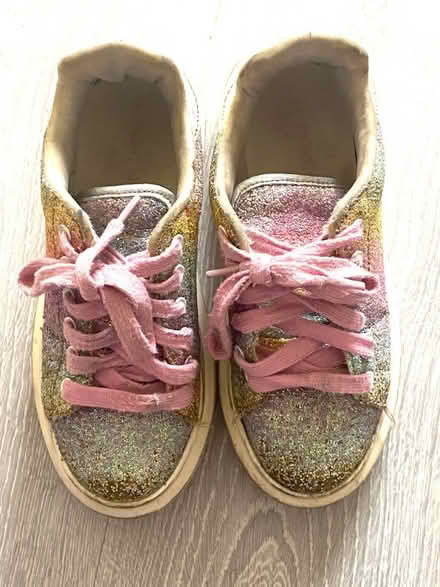 Photo of free Next glitter trainers- size 2 older girl sld (Hoddesdon EN11) #1