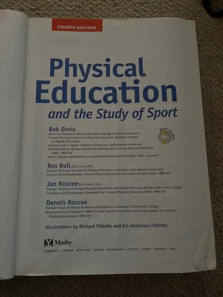 Photo of free Physical Education text book (Biddulph Moor) #2