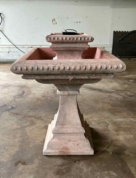 Photo of free Outdoor Solar Bird Bath Fountain (Millersville) #1