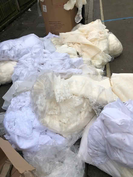 Photo of free Job lot curtains cuttedmaterial (Brixton station) #1