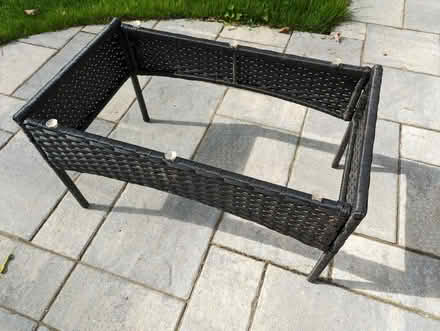 Photo of free Patio Table - Missing Glass (16x24) (Brant and QEW) #1