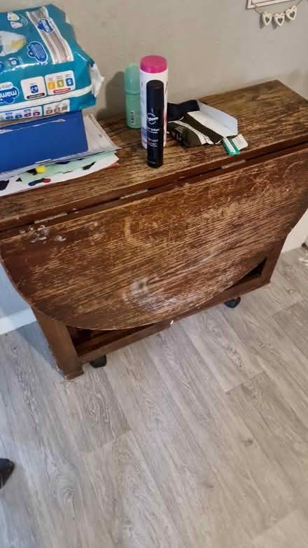 Photo of free Wooden table and chairs (Belper) #1