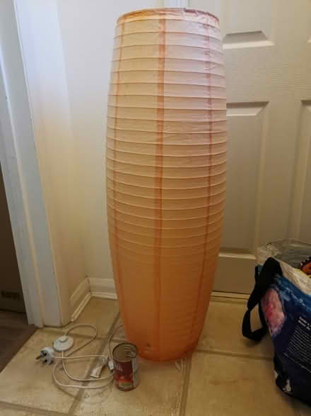Photo of free Orange paper lamp (Old Woking GU22) #1
