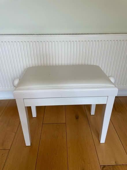 Photo of free Piano white chair (Highgate N6) #1