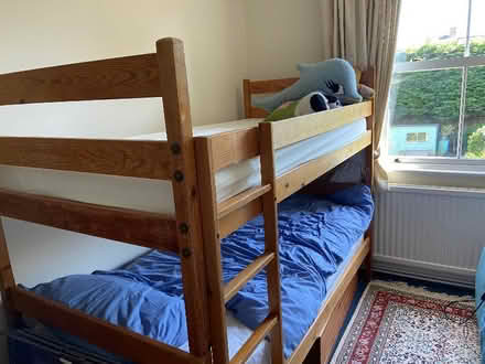 Photo of free Pine bunk beds (Summertown OX2) #3