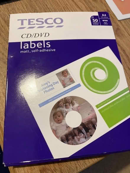 Photo of free CD/DVD labels (Biddulph Moor) #1