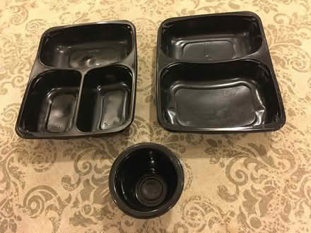 Photo of free Black plastic "crockery" (Eardisley, HR3) #1