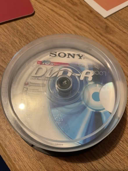 Photo of free Sony DVD-R (Biddulph Moor) #1