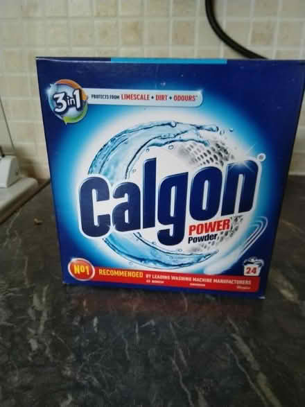 Photo of free Calgon water softener powder 600g box (Ebley GL5) #1