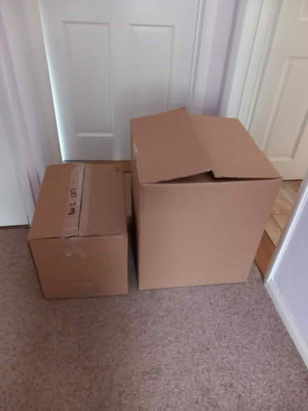 Photo of free Sturdy Cardboard Moving Boxes (Felixstowe) #1