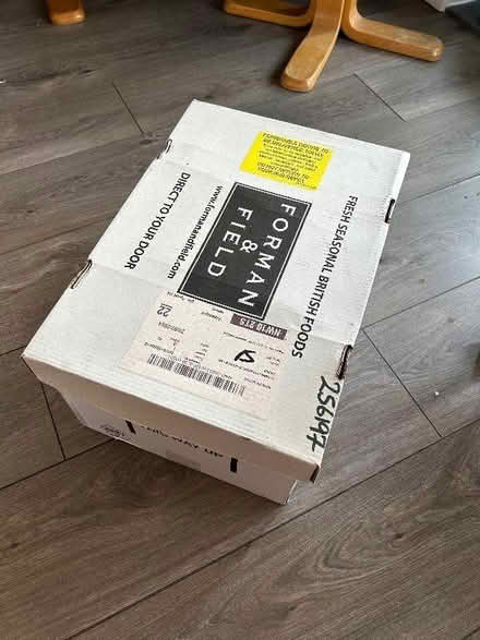 Photo of free 2 polystyrene food boxes with ice packs (NW10) #1