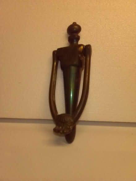 Photo of free Brass door Knocker (1016 Quince Orchard Rd. Gaith.) #1