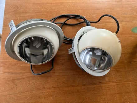 Photo of free Pair of soft focus flood lights (Cheltenham GL53) #1