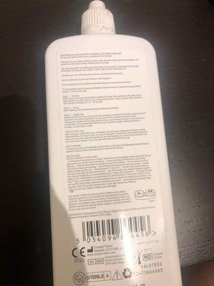 Photo of free Bottles of contact lens solutions (South Ruislip HA4) #2