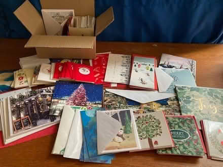 Photo of free Box of unused Christmas Cards (Port of Wisbech PE13) #1