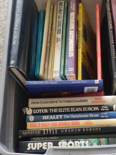 Photo of free Box of car books and manuals (Chingford E4) #1