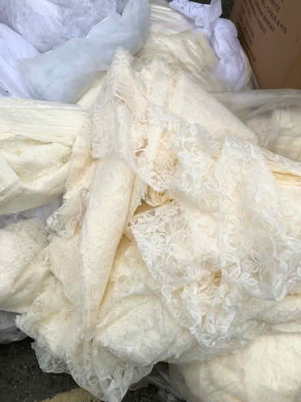 Photo of free Job lot curtains cuttedmaterial (Brixton station) #2