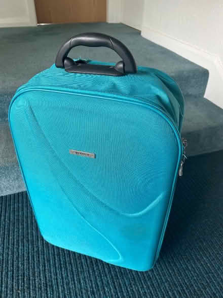 Photo of free Turquose suitcase (Helsington LA8) #1