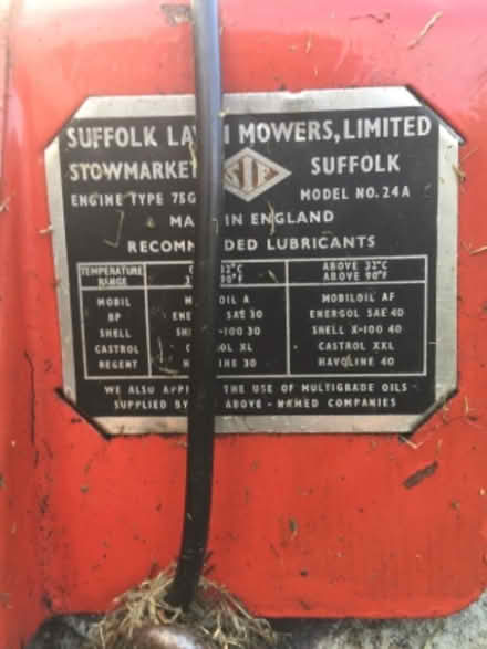 Photo of free Petrol cylinder mower spares or repair (Central Lancaster LA1) #2