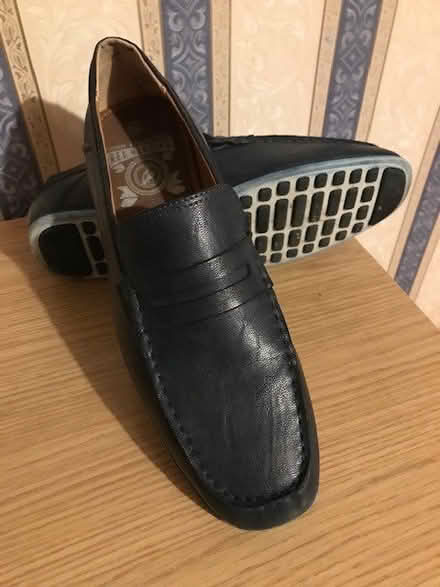 Photo of free Navy shoes size 11 (Burghfield RG7) #3