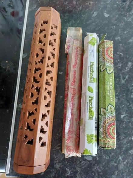 Photo of free Incense sticks and holder (Edinburgh) #1