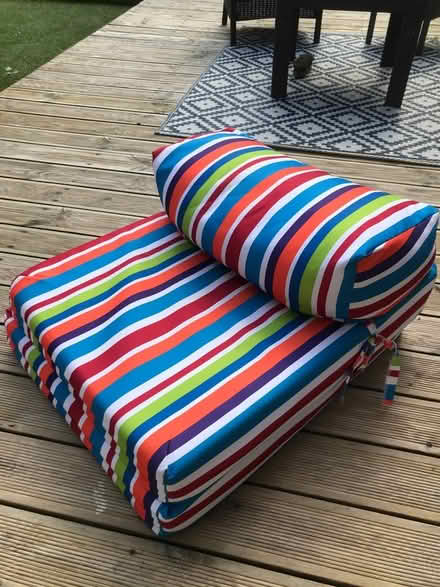 Photo of free Sponge chair/bed.single (Brockton much wenlock TF13) #3