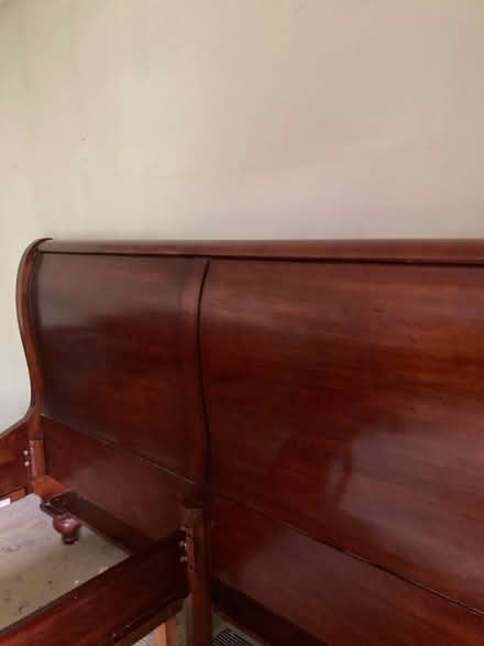 Photo of free King size sleigh bed (Nashway Dr & W Maple Rd) #4