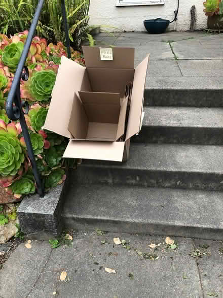 Photo of free New cardboard boxes (Central berkeley)