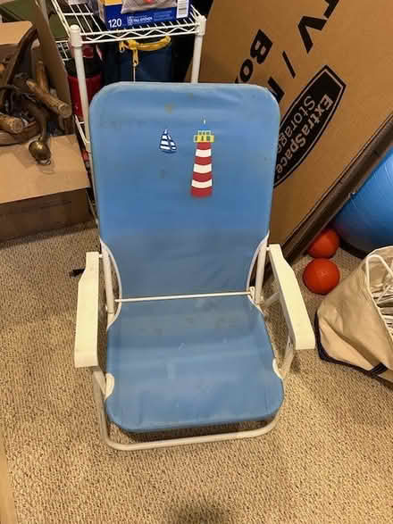 Photo of free Small beach chair (North Medford) #1