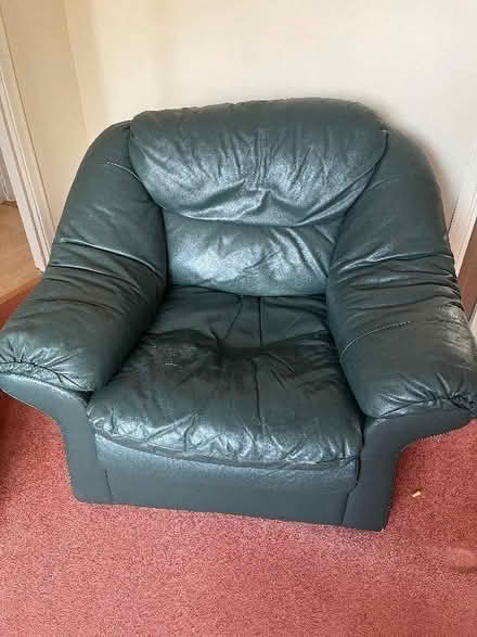 Photo of free 3 seater settee and chair (Kingsway) #1
