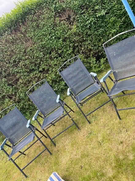 Photo of free 4 garden chairs (OX4) #1