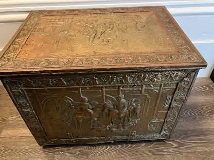 Photo of free Antique Brass Box (Budleigh Salterton EX9) #1