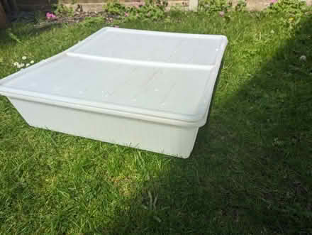 Photo of free Plastic underbed storage box (West Wickham BR4) #1