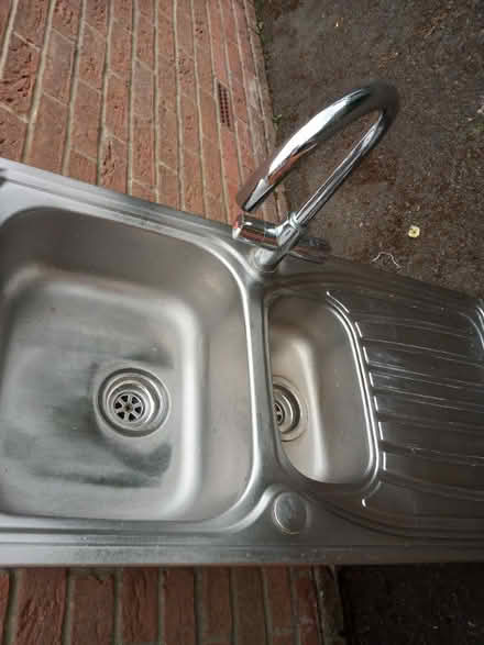 Photo of free Stainless steel sink and tap (Segensworth East PO15) #1