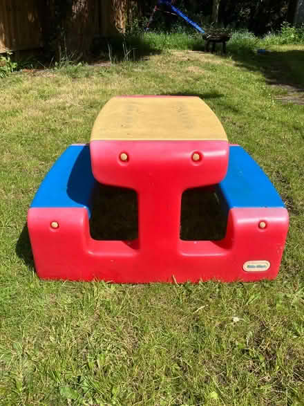 Photo of free Little Tikes picnic table (West Finchley, N12) #2