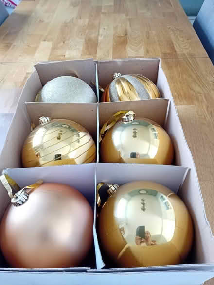 Photo of free Large Xmas Ceiling baubles (Sorry!) (Great Ashby, Stevenage SG1) #1