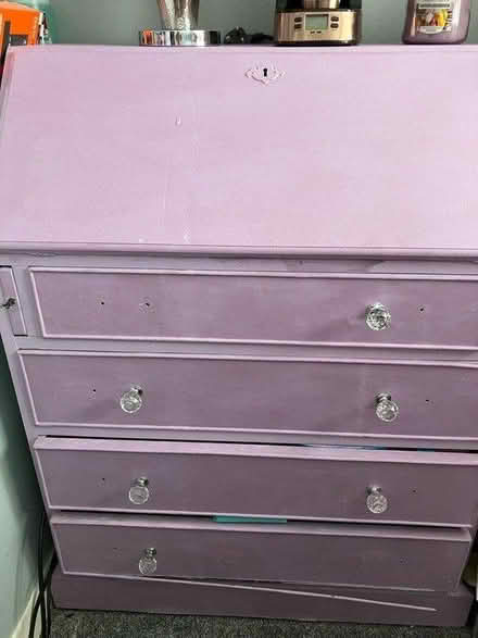 Photo of free Wooden bureau (Formby L37) #1