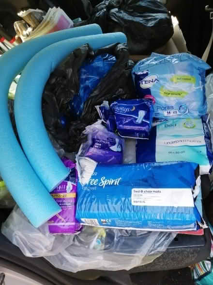 Photo of free Sanitary mats and pads assorted etc (Hemsby NR29) #2