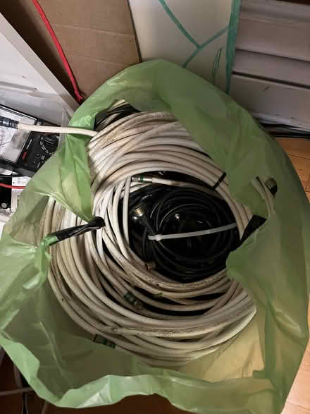 Photo of free coax cables (Ball Square) #1