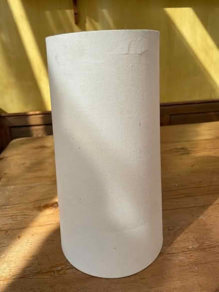 Photo of free Tall off white lampshade (Sandford-on-Thames OX4) #1