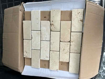 Photo of free 2x4 Travertine Tiles (Chestnut Hill) #2