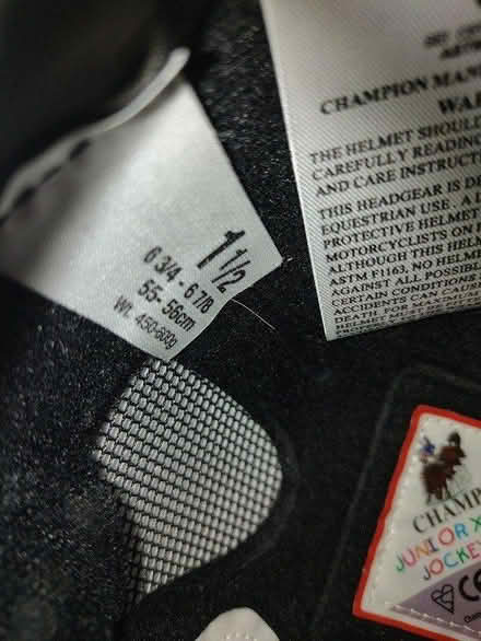 Photo of free Child's riding hat (Melbourn Royston) #2