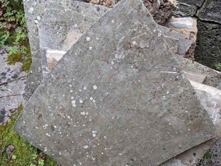 Photo of free Circular garden patio paving slabs (BS31) #2
