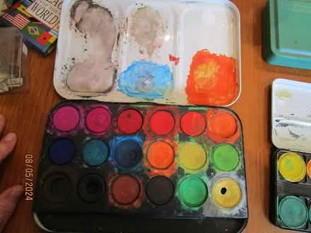 Photo of free Child's used paintboxes (Old Basing RG24) #4