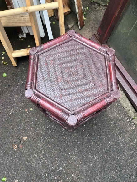 Photo of free Rattan small table (Pen-y-Lan CF23) #2