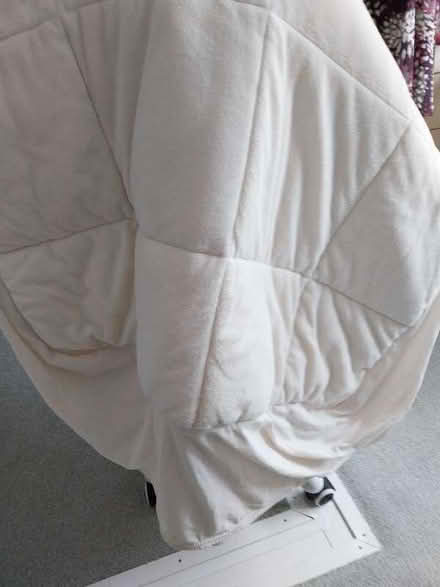 Photo of free Single bed padded cream mattress cover reviver (KGH area NN16) #1